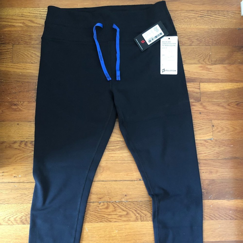 Precise and Charged High-Rise Tie-Front Legging